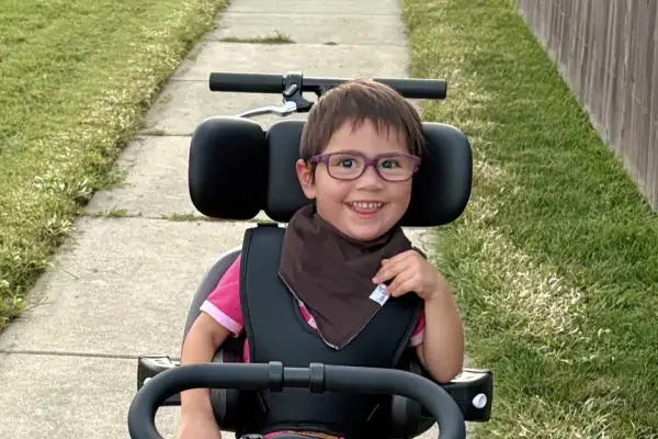 Kendalyn Receives New Adaptive Bike Thanks to Lyness Fest and Variety