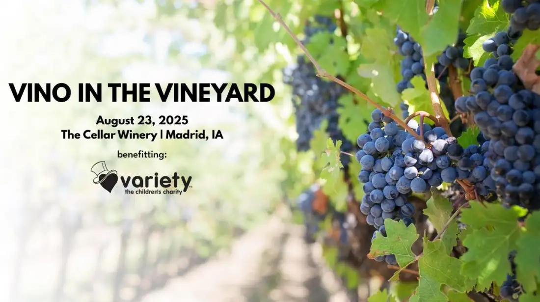 Grapes and Vino for Variety event details